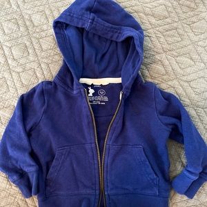 Primary 6-12 month Hoodie Navy